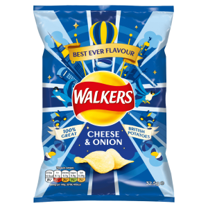 Walkers Cheese & Onion 32.5g