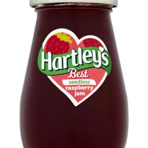 Hartley's Raspberry Jam Seedless 300g