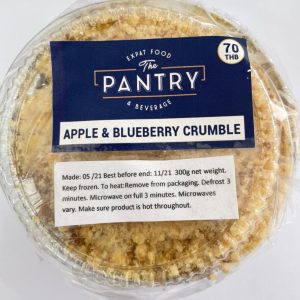 Apple & Blueberry Crumble