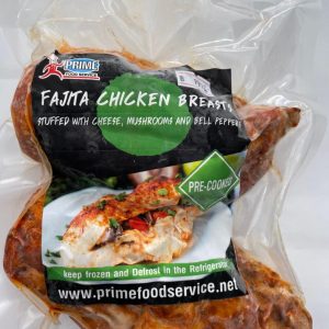 Prime Fajita Chicken Breasts Stuffed With Cheese, Mushrooms & Bell Peppers