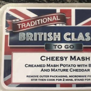 British To Go Cheesy Mash