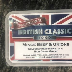 British To Go Minced Beef & Onions