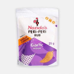 Nando's Peri-Peri Rub Garlic Medium 25g