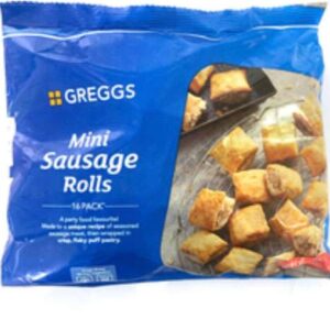 Greggs Mini Sausage Rolls 27g x 16