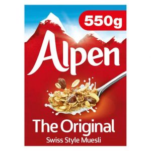 Alpen Original Swiss Style Muesli 550g