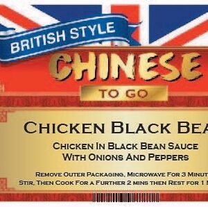 British To Go Chinese Chicken Black Bean