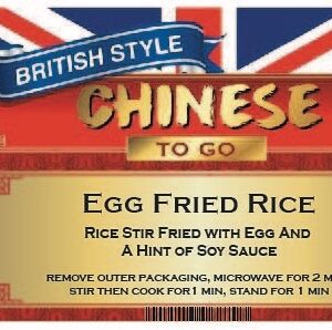 British To Go Chinese Egg Fried Rice