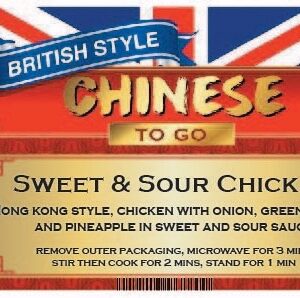 British To Go Chinese Sweet & Sour Chicken