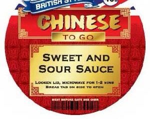 British To Go Chinese Sweet & Sour Sauce