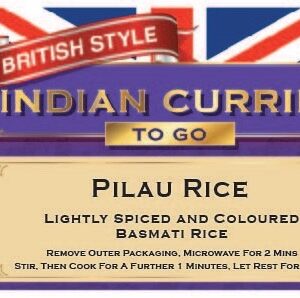 British To Go Indian Pilau Rice