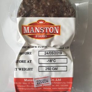 Manston Yorkshire Black Pudding 75g x 2