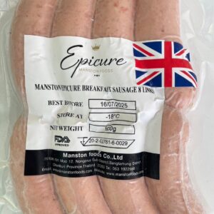Manston Epicure Breakfast Sausages 8 Links