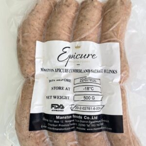Manston Epicure Cumberland Pork Thick 8 Links