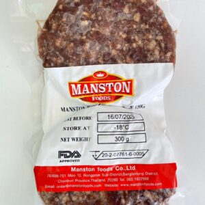 Manston Premium Beef Burgers 150g x 2