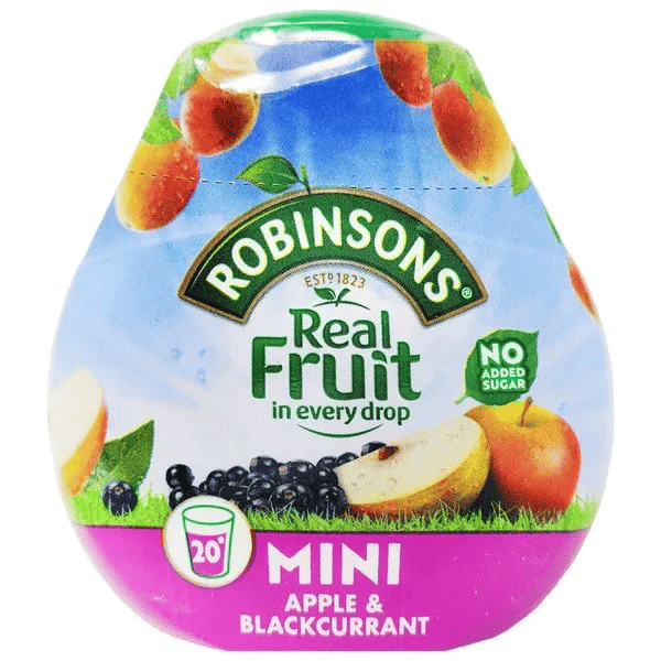 Robinsons Real Fruit Mini Apple & Blackcurrant 66ml
