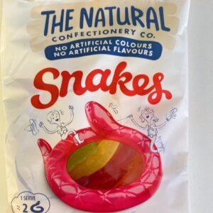 The Natural Confectionery Snakes 190g