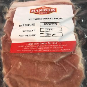 Manston Wiltshire Smoked Bacon 250g