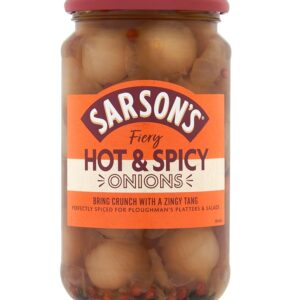 Sarson's Fiery Hot & Spicy Onions 460g