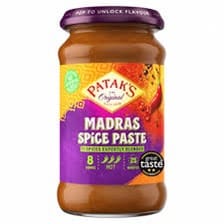 Patak's Madras Spice Paste 283g