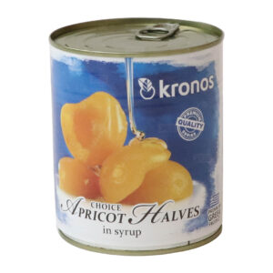 Kronos Apricot Halves In Syrup 820g
