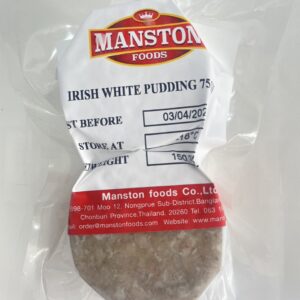 Manston Irish White Pudding 75g x 2