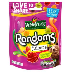 Rowntree's Randoms Juicers Pouch 140g (BBF 10/26)