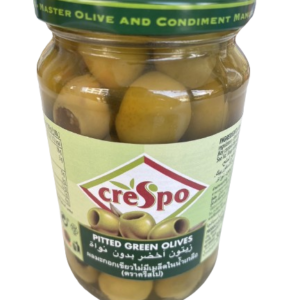 Crespo Pitted Green Olives 333g