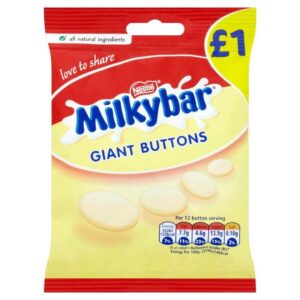 Nestle Milkybar Giant Buttons Pouch 94g