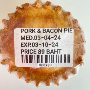 Pork & Bacon Pie