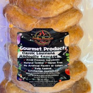 Smokey Mountain Classic Louisiana Andouille Smoked Sausages 500g