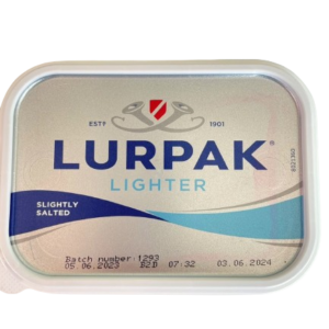 Lurpak Lighter Butter Slightly Salted 250g (BBF 26/10/26)