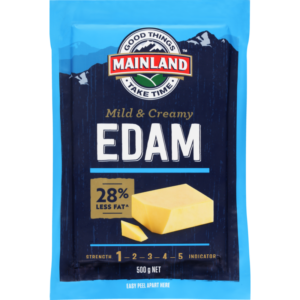 Mainland Edam Mild & Creamy 500g