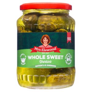 Mrs Elswood Whole Sweet Gherkins 670g