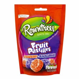 Rowntree's Fruit Pastilles Strawberry & Blackcurrant 143g
