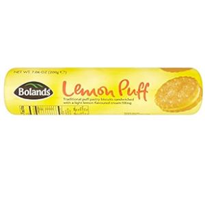 Bolands Lemon Puff Sandwiched With Light Lemon Flavoured Cream 200g (BBF 16/10/26)
