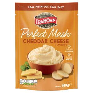 Idahoan Perfect Cheddar Cheese Flavoured Mash 109g