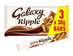 Galaxy Ripple Milk Chocolate 30g x 3