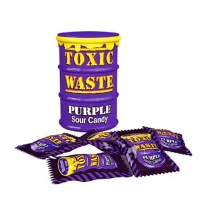 Toxic Waste Purple Sour Candy Drum 42g