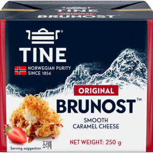 Tine Original Brunost Smooth Caramel Cheese 250g (BBF 06/05/26)