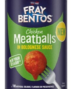 Fray Bentos Chicken Meatballs In Bolognese Sauce 380g