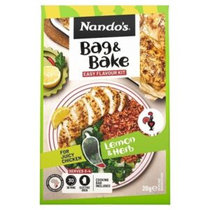 Nando's Peri-Peri Bag & Bake Lemon & Herb 20g