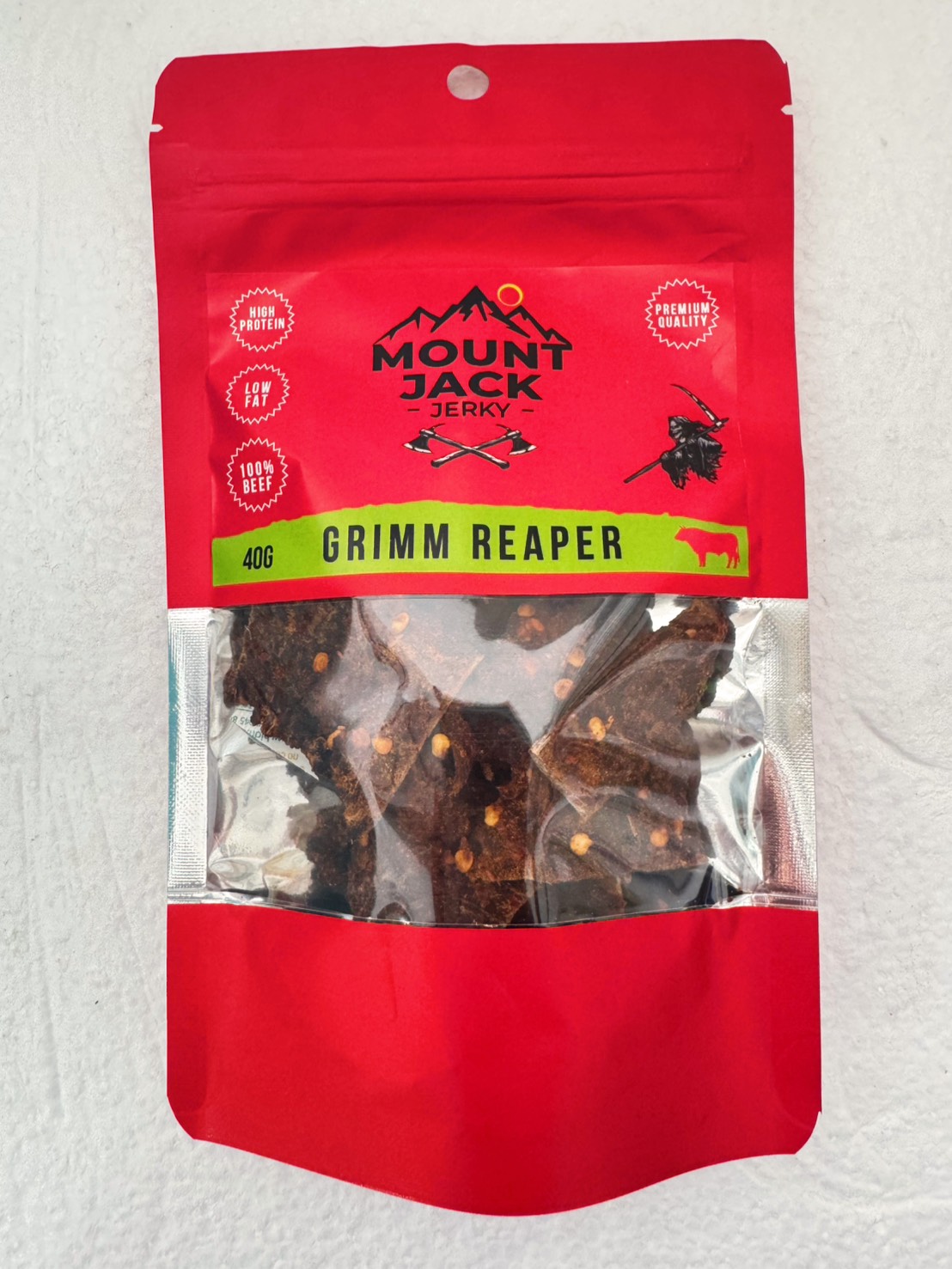 Mount Jack Jerky Grimm Reaper 40g