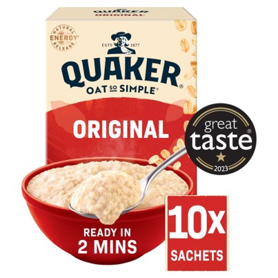 Quaker Oat So Simple Original Porridge Sachets 270g